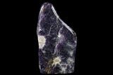 Tall, Polished Chevron Amethyst Freeform - Morocco #142737-2